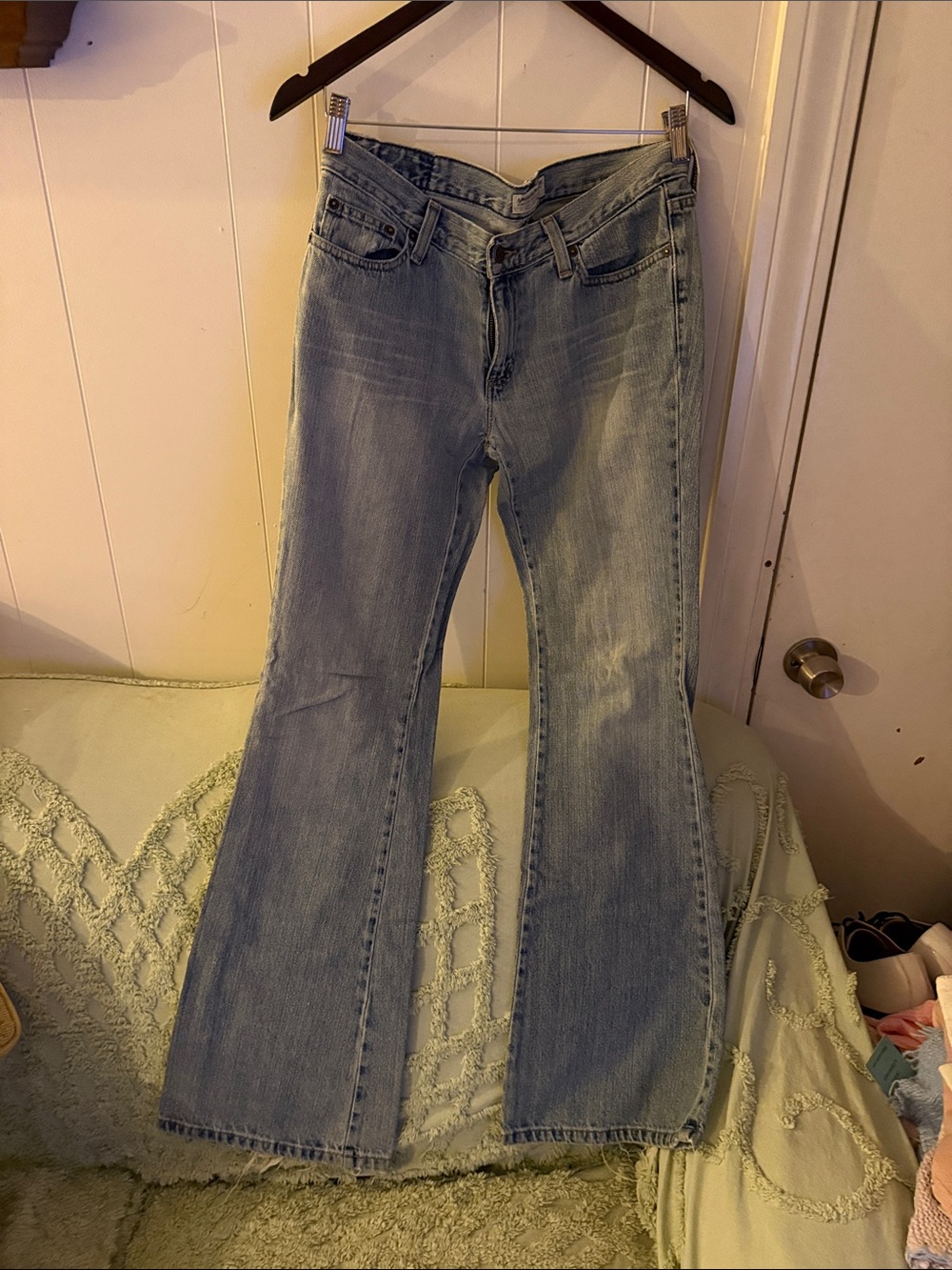 American Eagle Outfitters Light Blue Flare Jeans